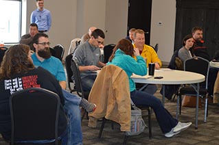 Iowa Regional Pork Conference attendees.