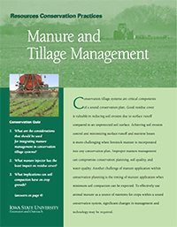 Resources Conservation Practices: Manure and Tillage Management