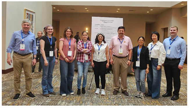 Animal science faculty and graduate students who participated in USPLF 2025.